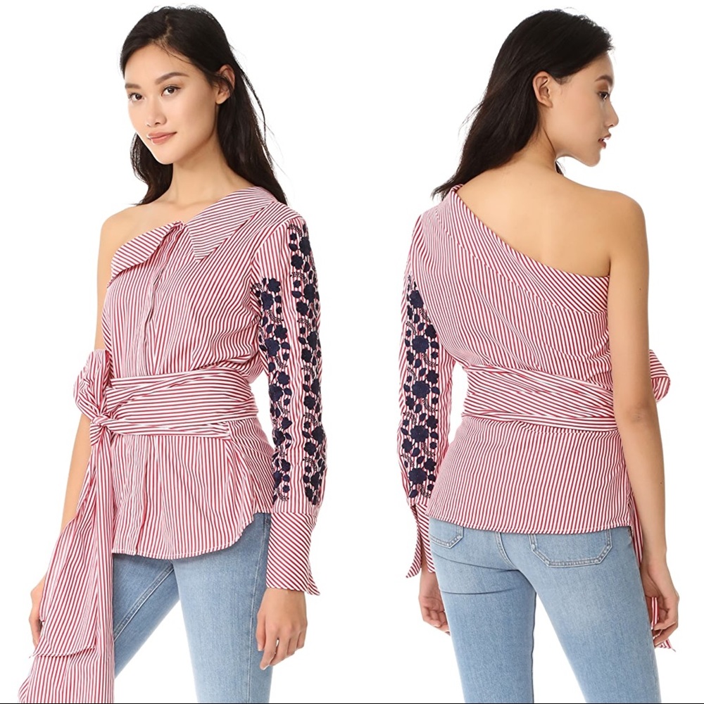 ONE by LAZULI Embroidered Top